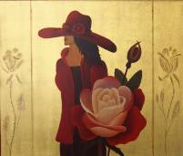 MS_721, &quot;Madame Roses&quot;, 60 x 70 cm